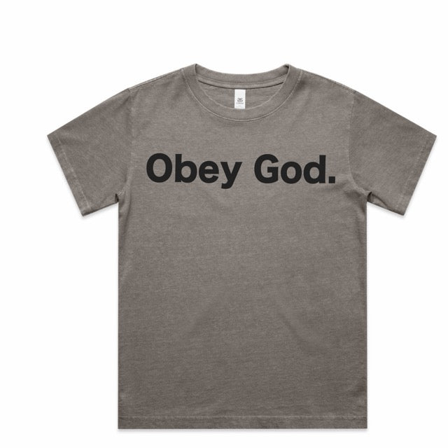 Kids Basic Faded Tee