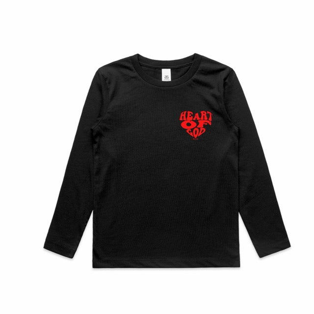 Heart of God Kids Long Sleeve Tee