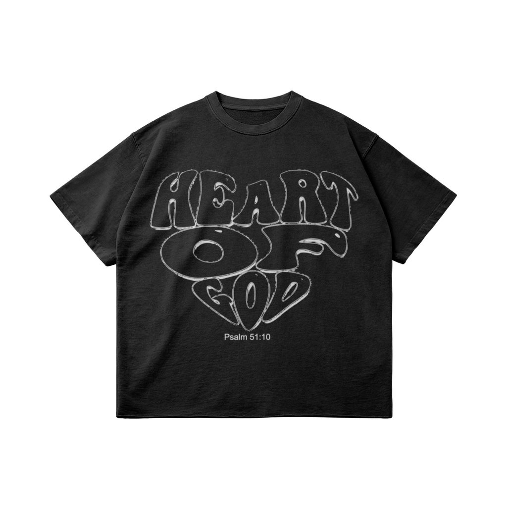Heart of God Faded Print Tee
