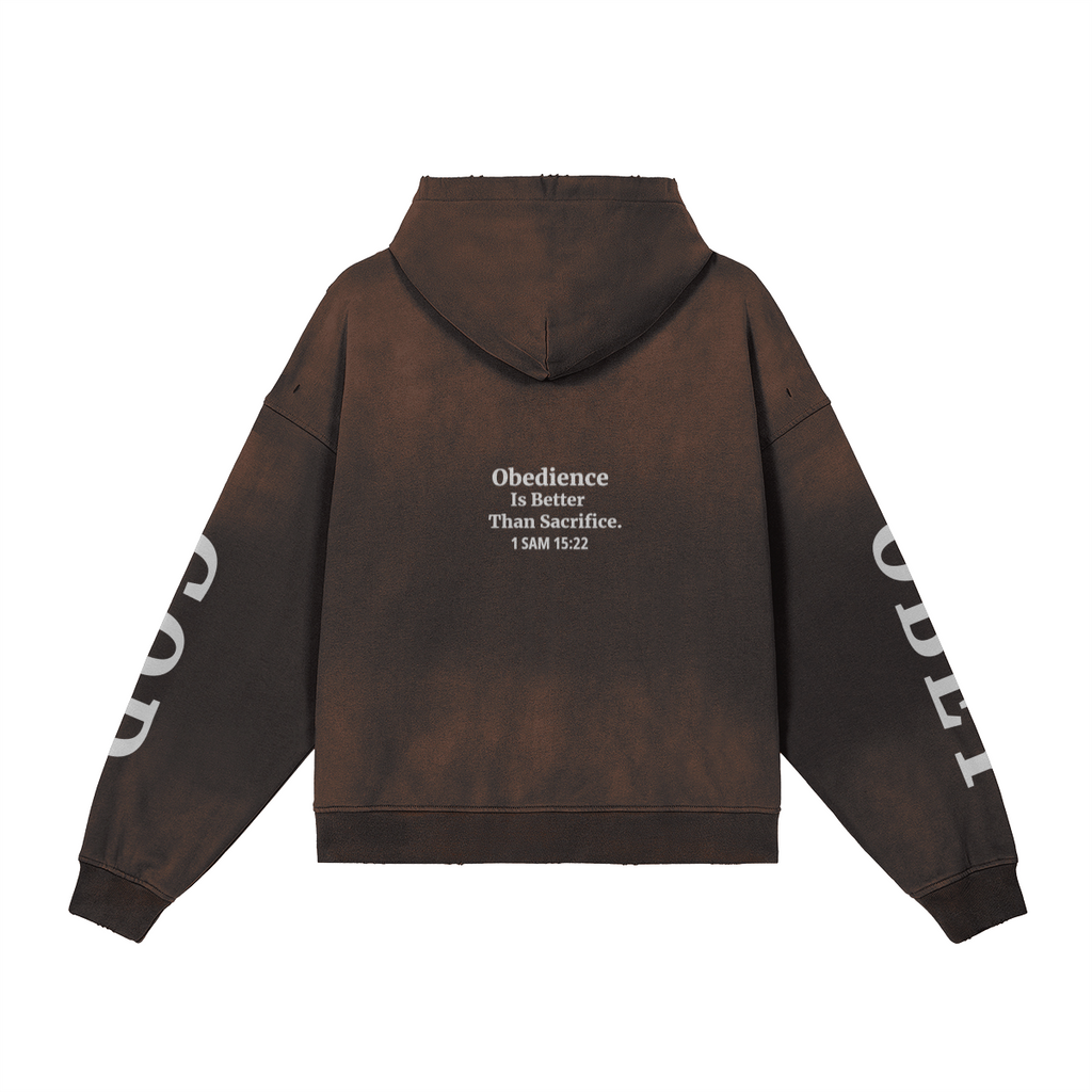 OBG Distressed Vintage Hoodie