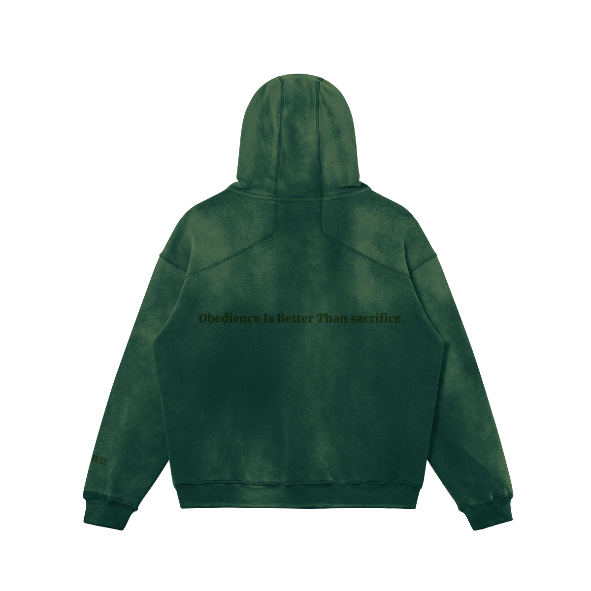 OBG Oversized Faded Green X Sand Hoodie