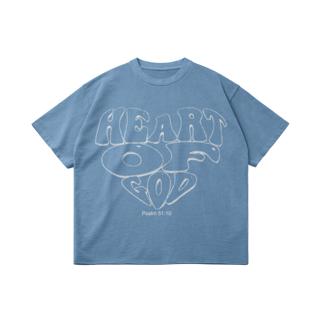 Heart of God Faded Print Tee