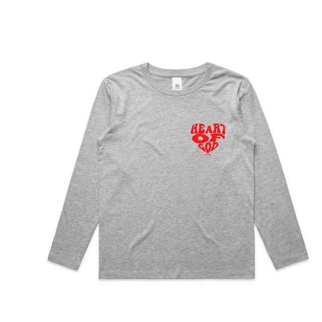 Heart of God Kids Long Sleeve Tee